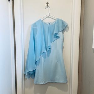 Sky blue cocktail/ homecoming dress XS